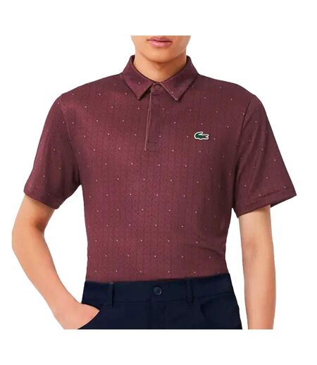 Polo bordeaux homme lacoste dh5175