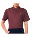 Polo bordeaux homme lacoste dh5175-1