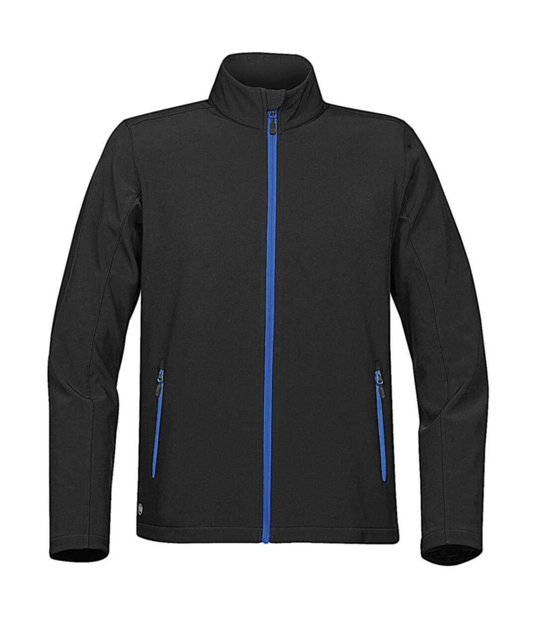 Veste softshell - Homme - KSB-1 - noir et bleu azur-2