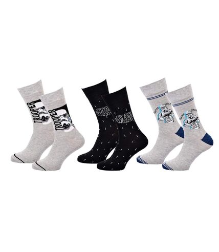 Chaussettes Star Wars Pack de 3 Paires Stormtrooper