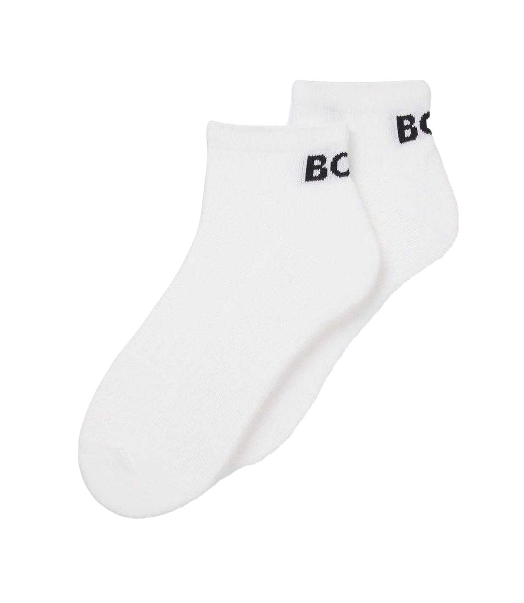 Socquettes Homme Blanc Boss-2