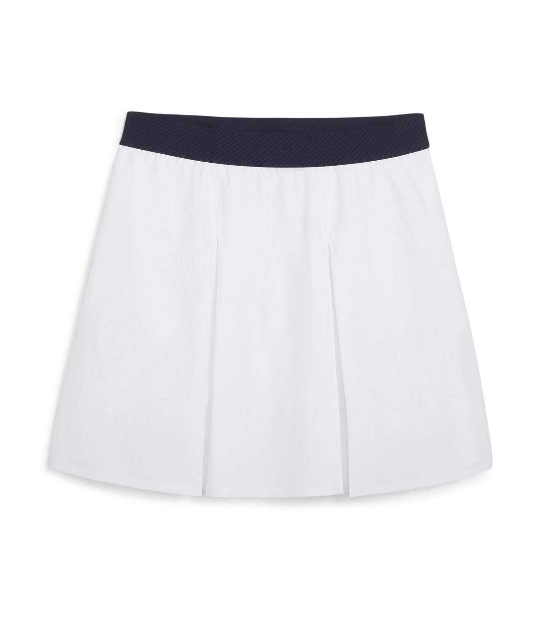 Jupe golf blanc femme puma club pleated skirt-1
