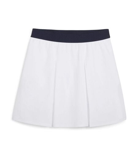 Jupe golf blanc femme puma club pleated skirt