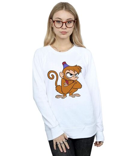 Disney - Sweat ALADDIN ANGRY ABU - Femme (Blanc) - UTBI14115