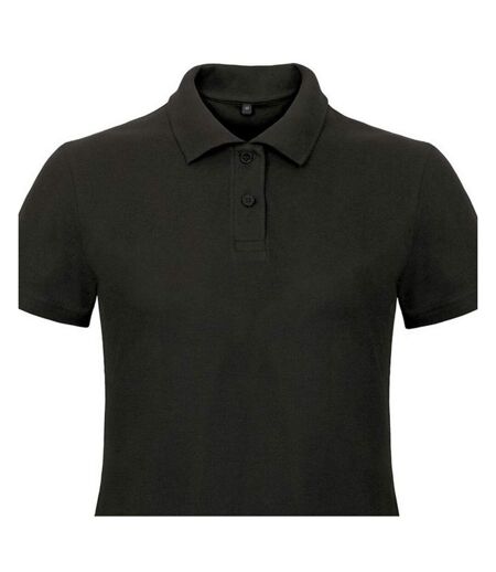 Polo Id.001 Femme Noir B&C