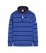 Sweat Motif/style Rayé Homme Bleu Roi Lazy Jacks-1