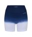 Cuissard De Cyclisme Motif/style Ombré Femme Bleu Marine Blanc USA-1
