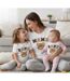 Ensemble De Pyjama Fête Des Mères Motif/style Tête D´ours Femme Blanc Marron Linea-3