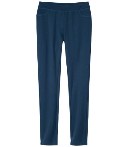 Women's Navy Stretchy Pants