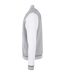 Veste Basic College Homme Gris Chiné Blanc Build Your Brand-4