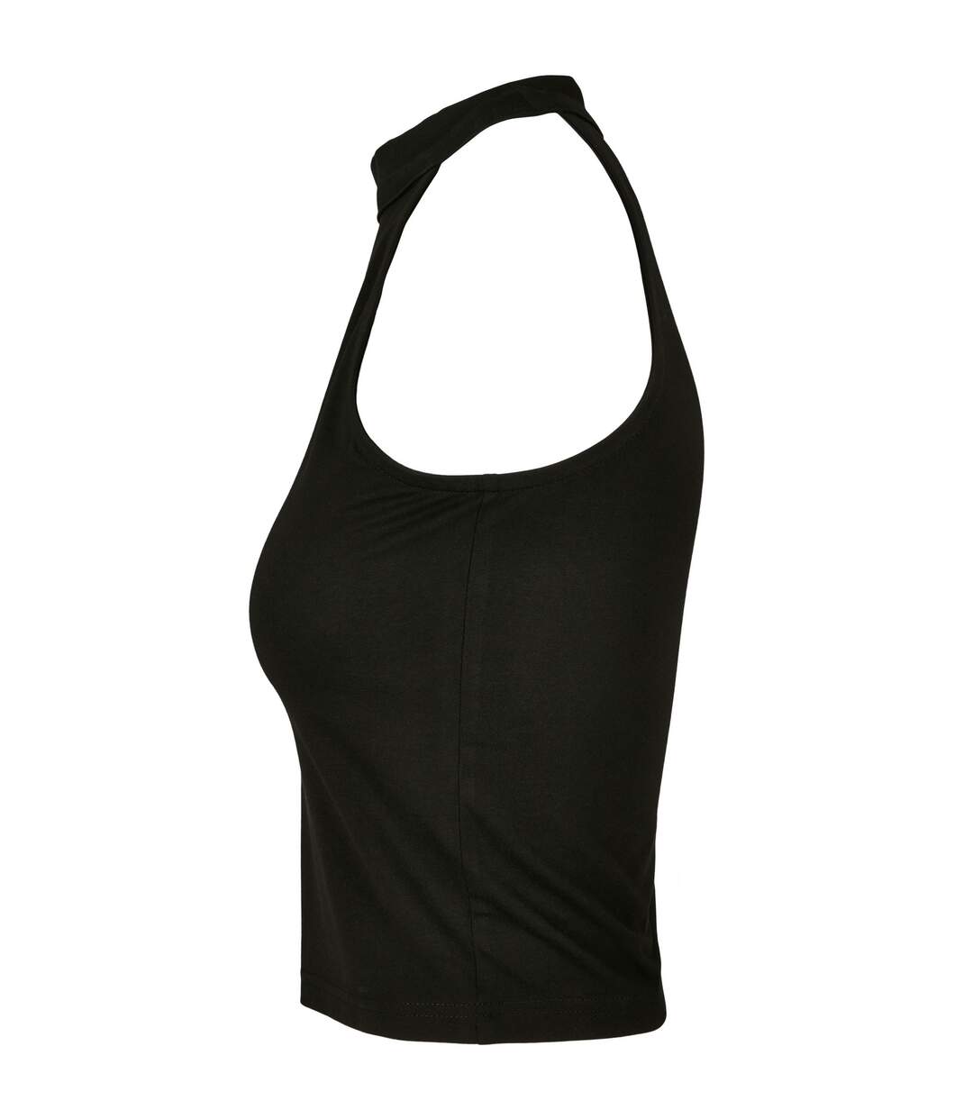 Haut Court Femme Noir Build Your Brand-3