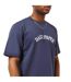 T-shirt Manches Courtes Motif/style Logo Courbé Partu Homme Gris Daily Paper-4