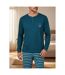 OZABI Pyjama Homme Doublé Polaire Écusson Brodé-2