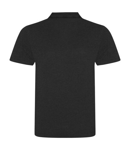 AWDis Mens Tri-Blend Polo Shirt (Heather Black) - UTPC2971