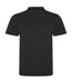 AWDis - Polo Shirt Tri-Blend - Homme (Noir chiné) - UTPC2971