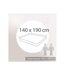 Drap housse en percale de coton uni PASSION PERCALE Bonnet de 40 cm-4