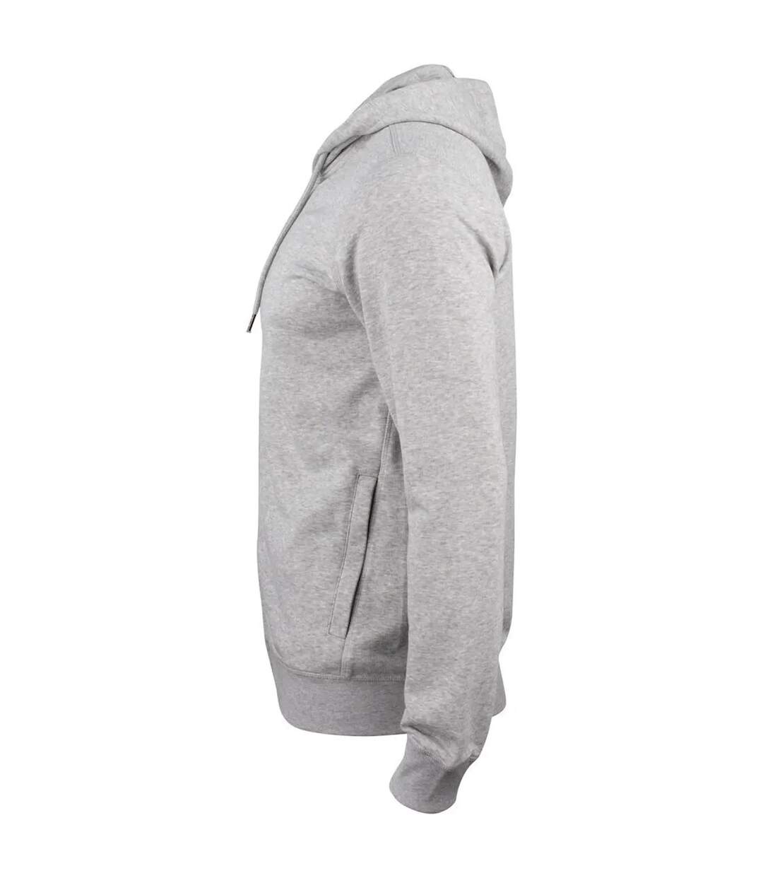 Veste À Capuche Homme Gris Chiné Clique-3