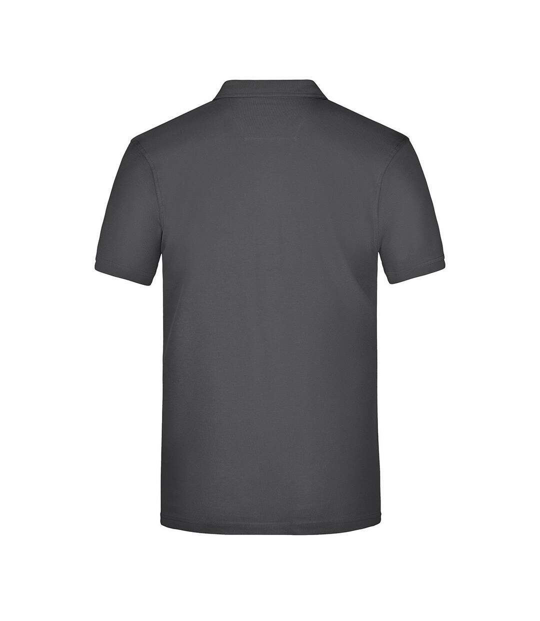 Polo Motif/style Uni Homme Graphite Blanc James And Nicholson-2