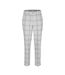 Mens Checked Golf Trousers Grey Slazenger-1