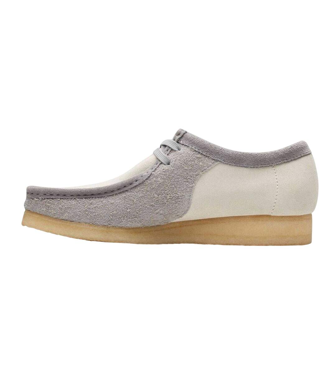 Chaussures Wallabee Homme Gris Clarks Originals-3