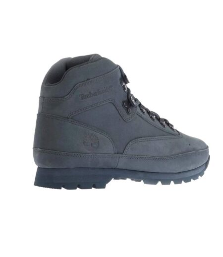 Mens euro hiker grain leather mid cut boots dark blue Timberland