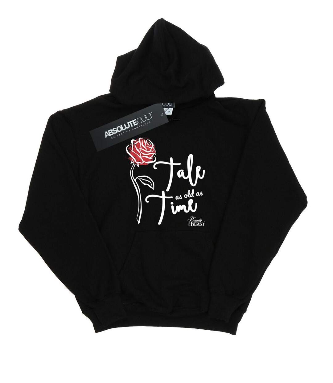 Disney Sweat à capuche Womens/Ladies Tale As Old As Time Rose (Noir) - UTBI12363-1