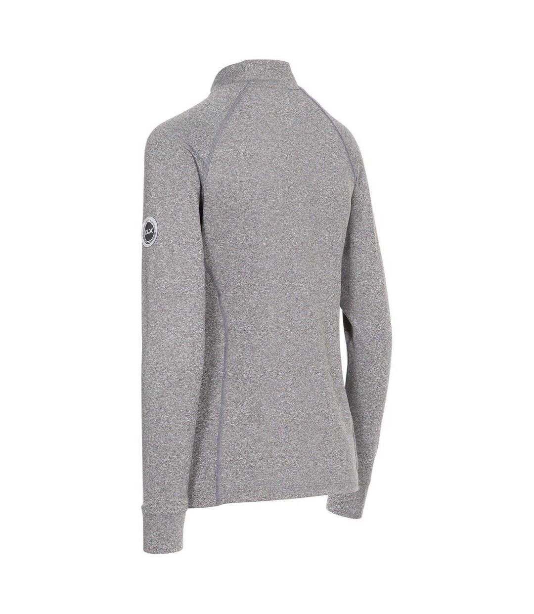 T-shirt Entraînement Femme Gris Chiné DLX-2