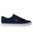Baskets Basses En Toile Sayer Homme Bleu Marine Ralph Lauren-1
