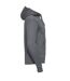 Sweat À Capuche Authentic Homme Gris Foncé Russell-3