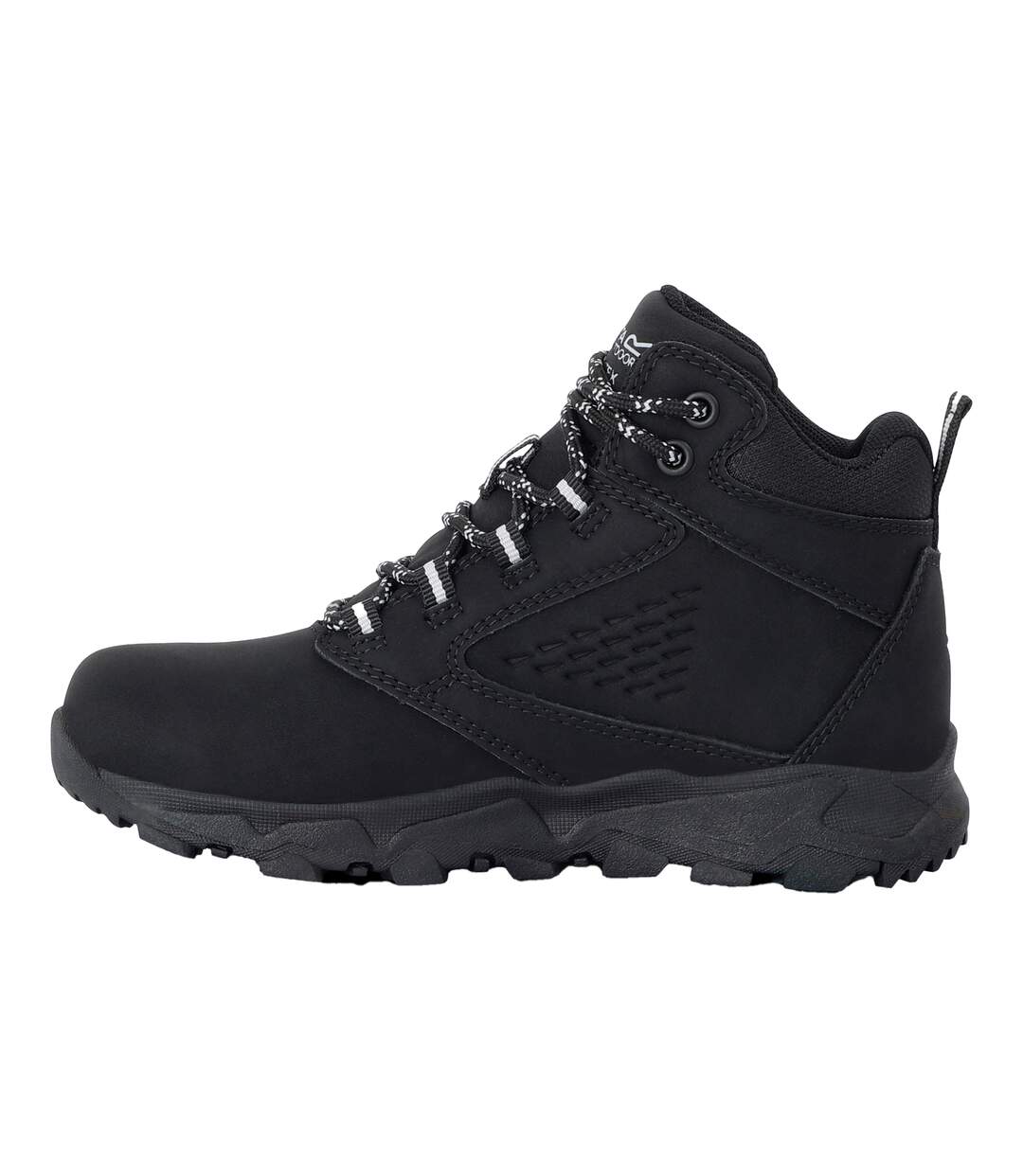 Childrens/kids Amble Walking Boots Black Regatta-3
