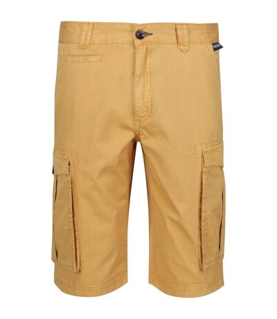 Short À Poches Motif/style Rétro Shorebay Homme Jaune D'or Regatta