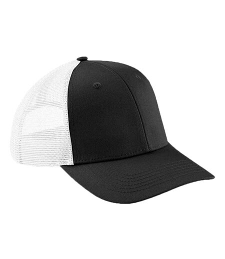 Beechfield Urbanwear Trucker Cap (Black/White)