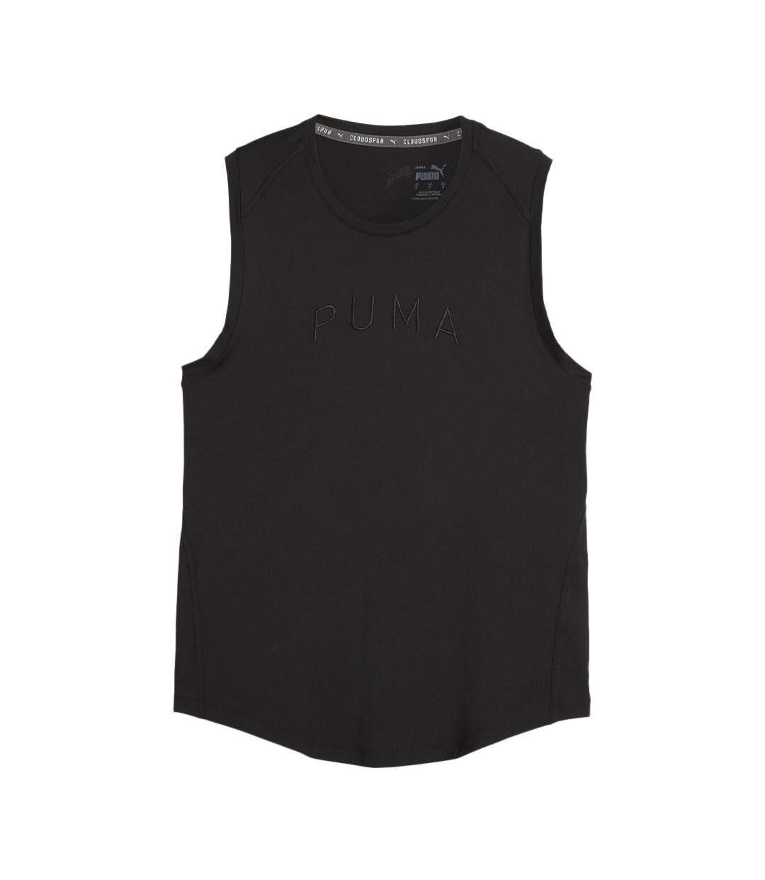 Débardeur noir femme puma sleeveless - m-1