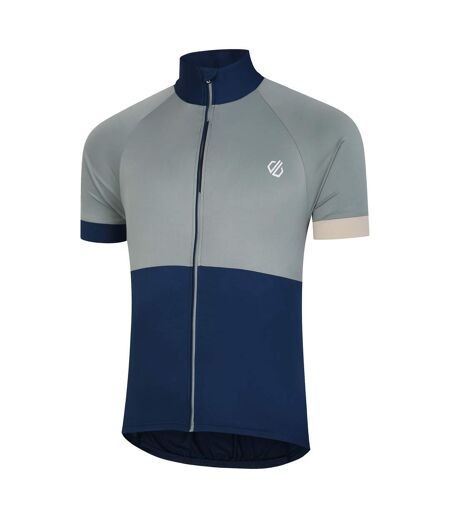 Maillot de cyclisme protraction homme nénuphar / denim sombre Dare 2B