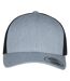 Casquette Trucker Motif/style Rétro Lavande Noir Flexfit-1