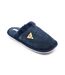 Mules homme velours ondulé MU9714-1