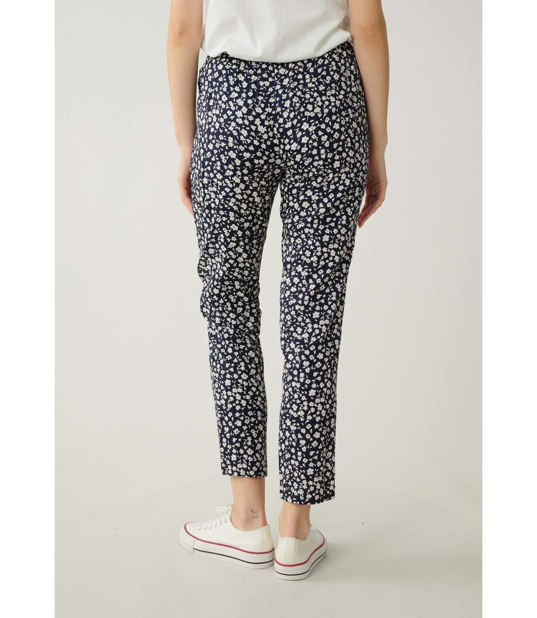 Pantalon long en twill pour femme TRUDY-5