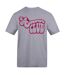 Unisex Adult Amour Club T-shirt Grey AWD-1