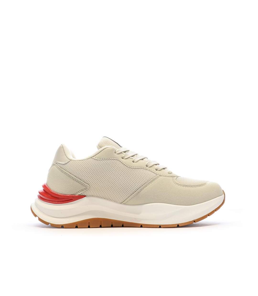 Baskets beige/blanche homme lotto twenty6-2