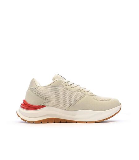 Baskets beige/blanche homme lotto twenty6