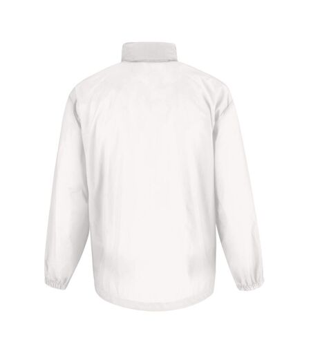 Veste softshell sirocco homme blanc B&C