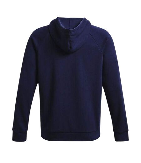 Sweat À Capuche Style Logo Rival Homme Bleu Marine Under Armour