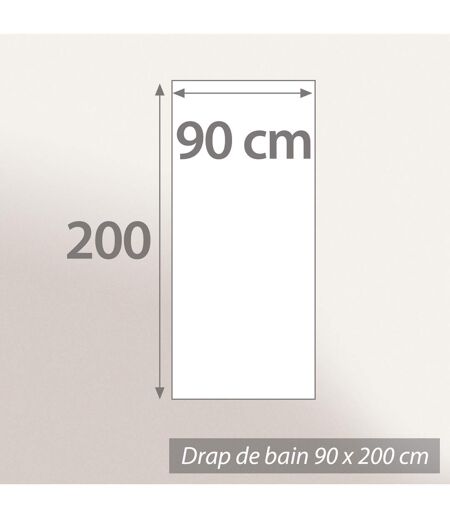 Drap de bain FICUS pur coton issu de l'agriculture biologique