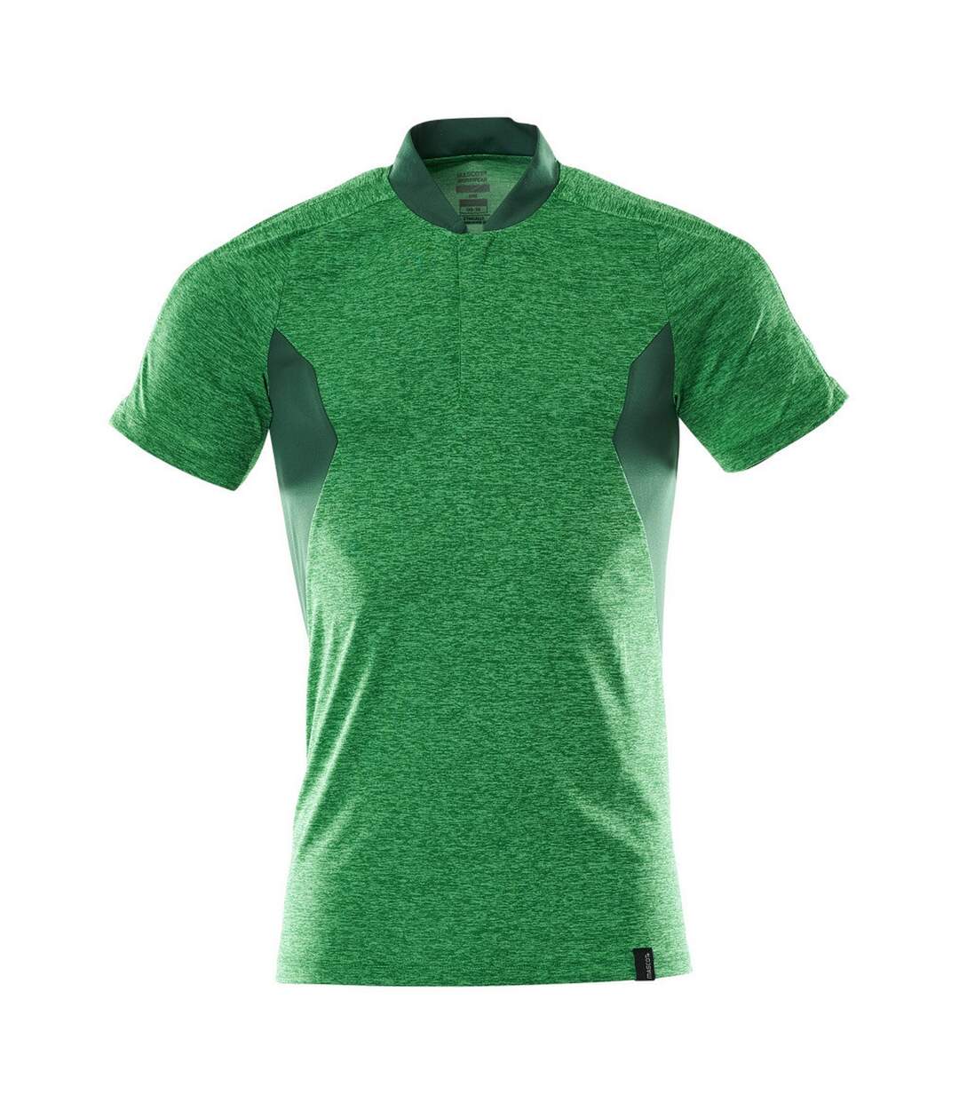 Mens Accelerate Polo Shirt Grass Green Green Mascot-1