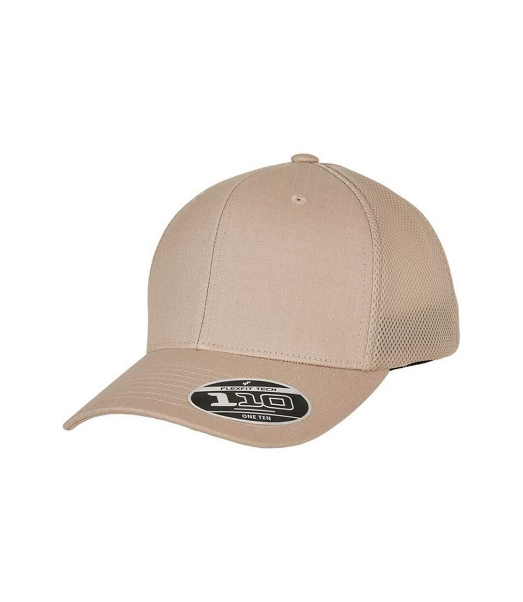 Casquette trucker adulte kaki Flexfit-4