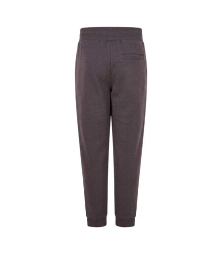 Womens/ladies Cotton Blend Adjustable Waist Classic Joggers Espresso USA