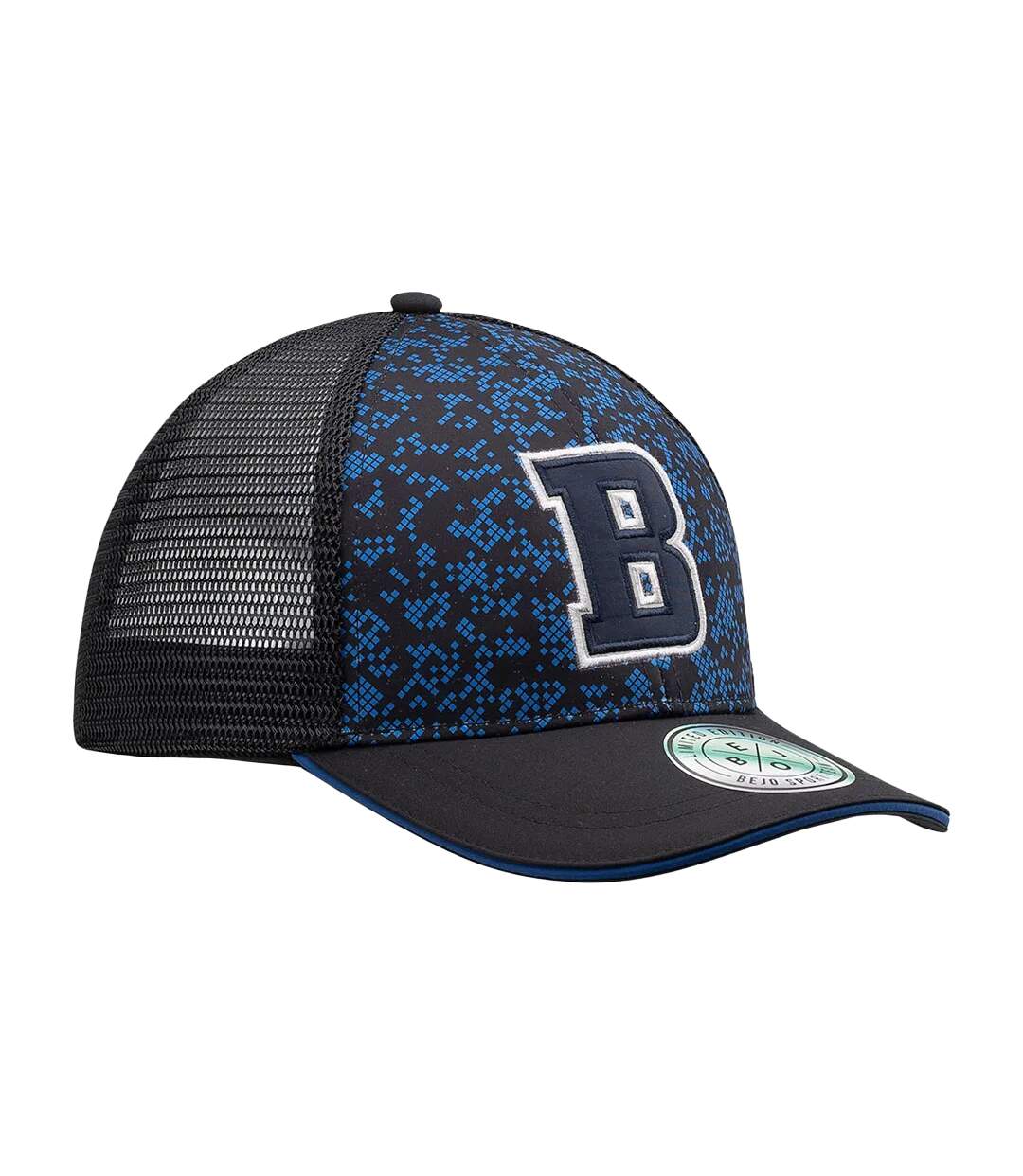 Casquette Kiama Enfant Noir Bleu Bejo-1