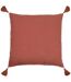 Uno face cushion cover one size brick red Furn-2