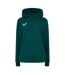 Sweat À Capuche Avec Cordons Manches Longues Femme Vert Foncé Castore-1