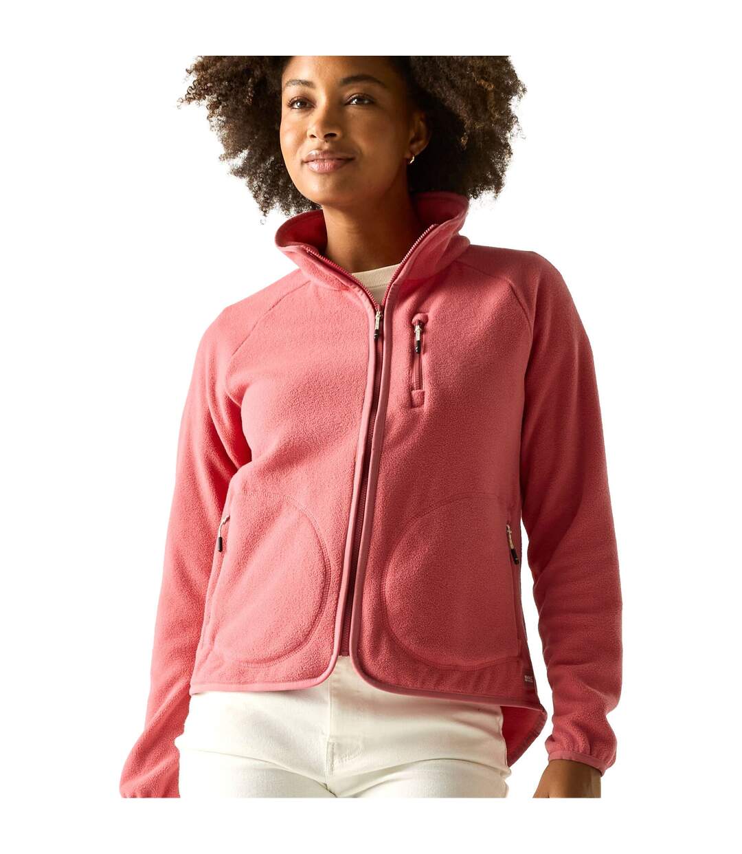 Veste Polaire Frankie Femme Rose Ardoise Regatta-1
